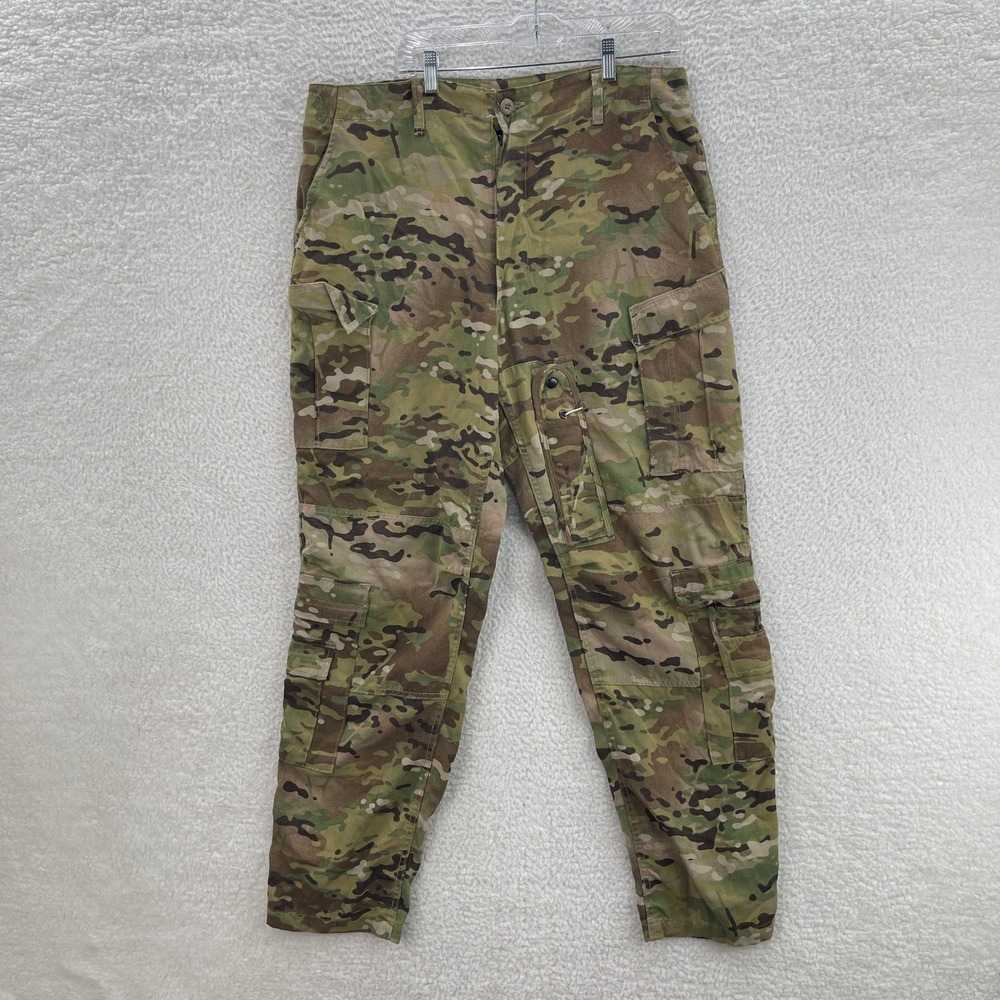 A2CU Flight Pants Mens L* Reg OCP Fire Resistant Multicam Camo Cargo Military